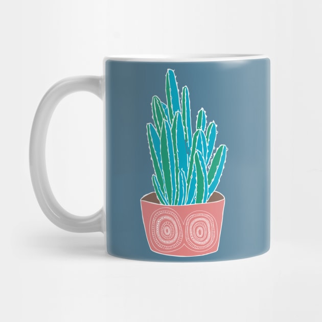 Succulent in clay pot by Flyingrabbit